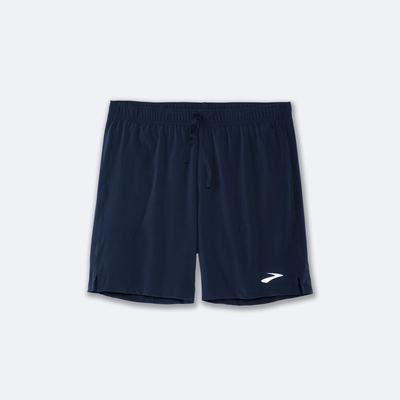 Brooks Moment 7" Shorts Herr Marinblå | NSM-128795