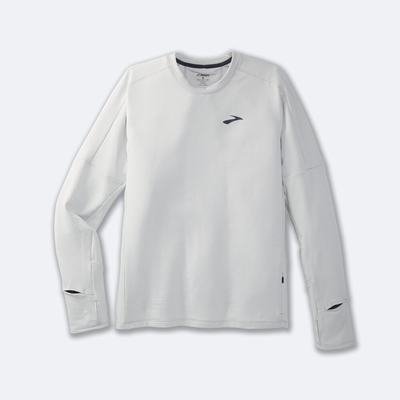 Brooks Notch Thermal Long Sleeve 2.0 T-shirt Herr Grå | AEZ-746130