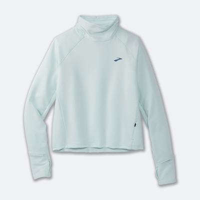 Brooks Notch Thermal Long Sleeve 2.0 T-shirt Dam Blå | KLA-247360