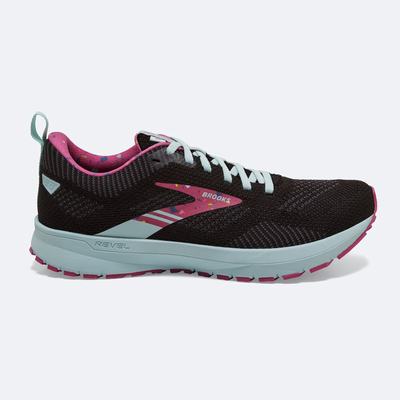 Brooks Revel 5 Löparskor Dam Svarta/Lila | NPB-960738