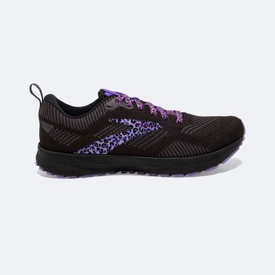 Brooks Revel 5 Löparskor Dam Svarta/Lila | WRV-894530