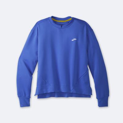 Brooks Run Within Sweatshirt Dam Blå | KJE-094261