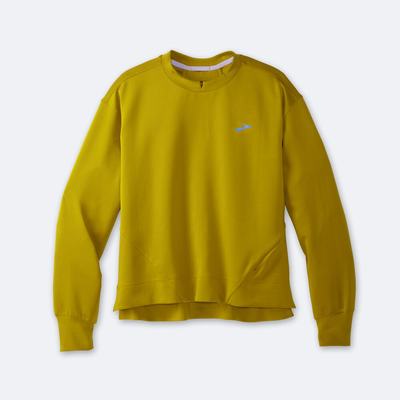 Brooks Run Within Sweatshirt Dam Guld | BEL-869247