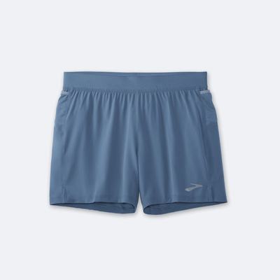 Brooks Sherpa 5" Shorts Herr Blå | LXU-293680