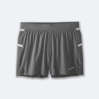 Brooks Sherpa 5" Shorts Herr Grå | PYR-054391