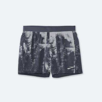 Brooks Sherpa 5" Shorts Herr Marinblå | QGP-017628