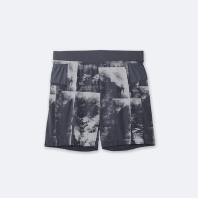 Brooks Sherpa 7" 2-in-1 Shorts Herr Marinblå | YSL-124539