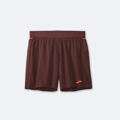 Brooks Sherpa 7" Shorts Herr Choklad | FLW-359624