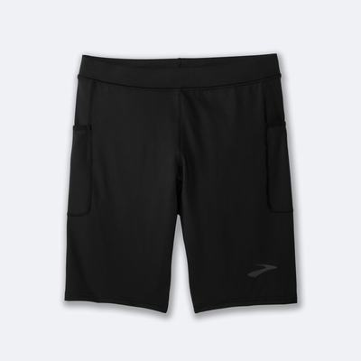 Brooks Source 9" Short Tight Strumpbyxor Herr Svarta | NIF-640975