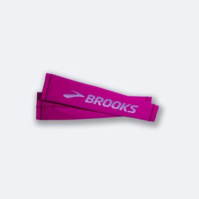 Brooks Source Midweight Armvärmare Dam Rosa/Lila | IFM-618450