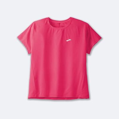 Brooks Sprint Free Short Sleeve 2.0 T-shirt Dam Rosa | EBI-718635