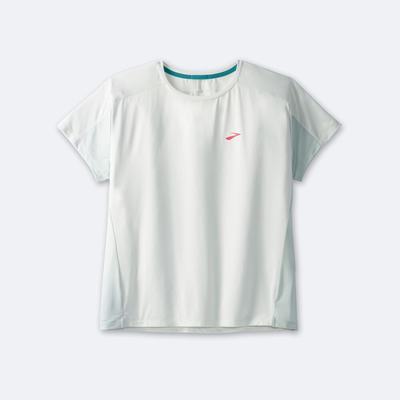 Brooks Sprint Free Short Sleeve 2.0 T-shirt Dam Mintgröna | HQO-178032