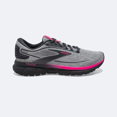 Brooks Trace 2 Löparskor Dam Grå/Rosa | EQT-564832