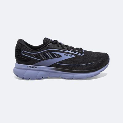 Brooks Trace 2 Löparskor Dam Svarta/Lila | KLT-951843