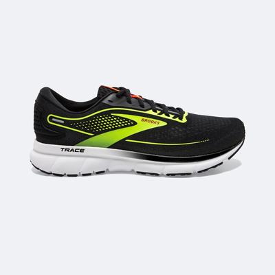 Brooks Trace 2 Löparskor Herr Svarta/Grå | KOR-751328