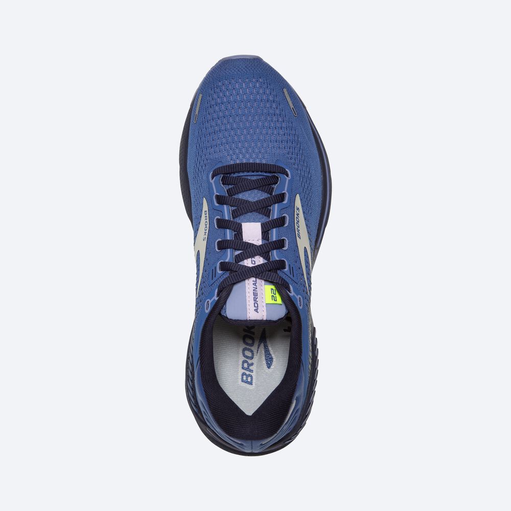 Brooks Adrenaline GTS 22 Löparskor Dam Blå/Lila | WCU-827915