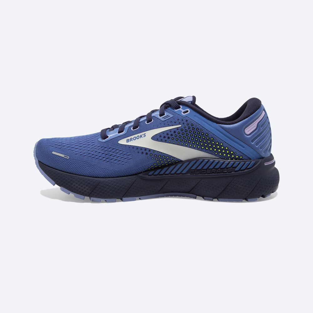 Brooks Adrenaline GTS 22 Löparskor Dam Blå/Lila | WCU-827915