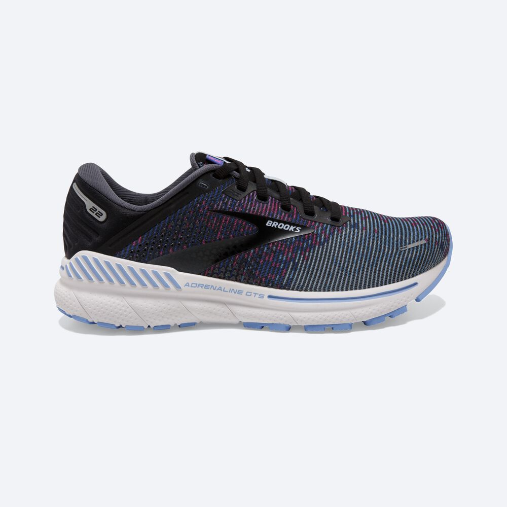 Brooks Adrenaline GTS 22 Löparskor Dam Lavendel/Svarta/Grå | XCE-624851