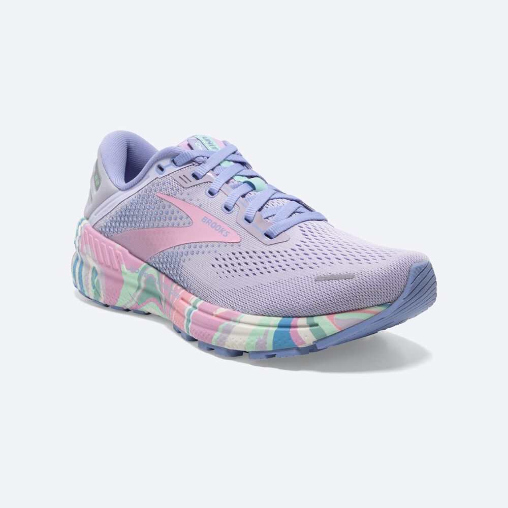 Brooks Adrenaline GTS 22 Löparskor Dam Lila | YUW-489321