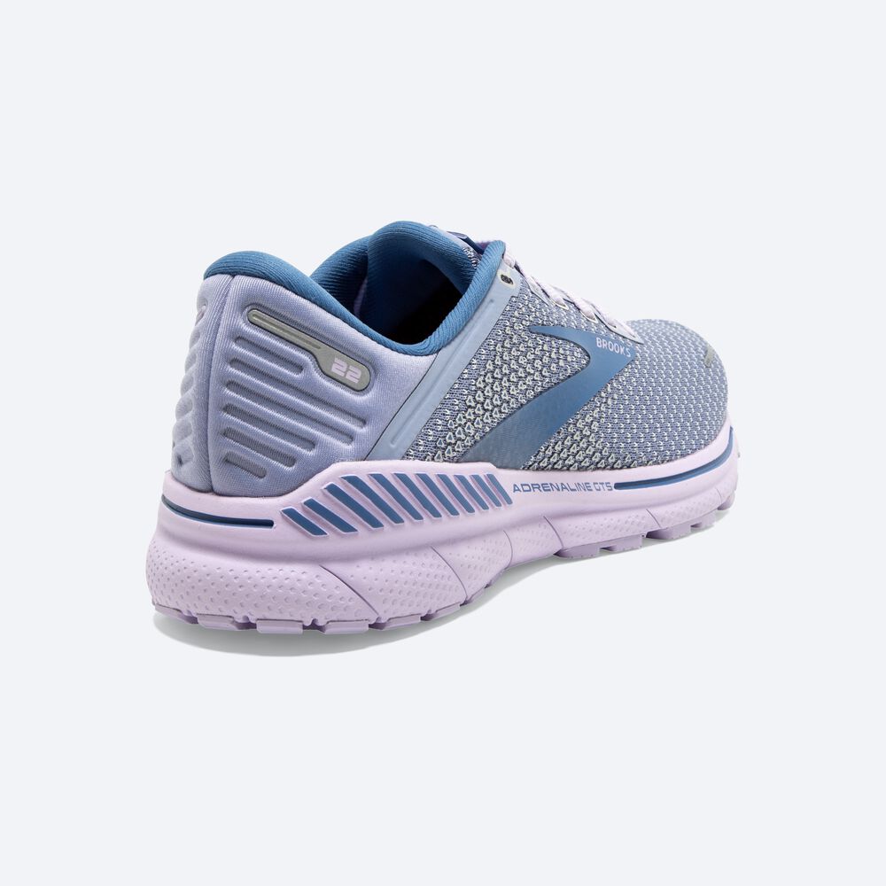 Brooks Adrenaline GTS 22 Löparskor Dam Lila/Blå | ZHW-964321