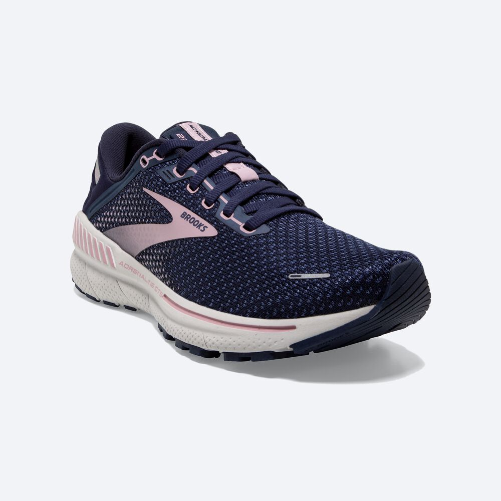 Brooks Adrenaline GTS 22 Löparskor Dam Marinblå | MCW-379421