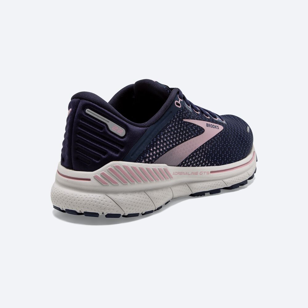 Brooks Adrenaline GTS 22 Löparskor Dam Marinblå | MCW-379421