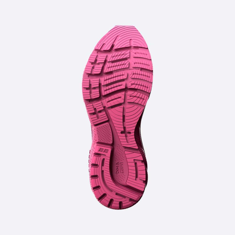 Brooks Adrenaline GTS 22 Löparskor Dam Rosa/Marinblå/Blå | PVN-012743