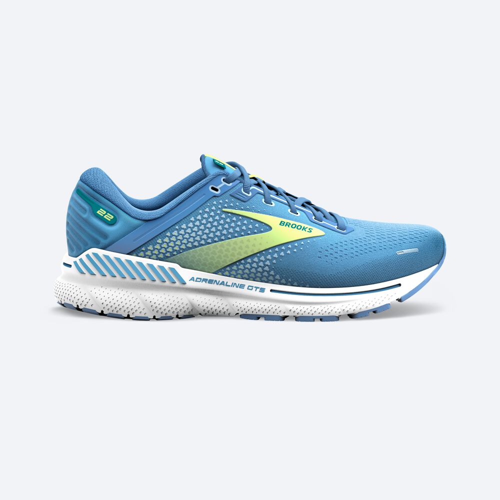 Brooks Adrenaline GTS 22 Löparskor Dam Silver | TCY-205361