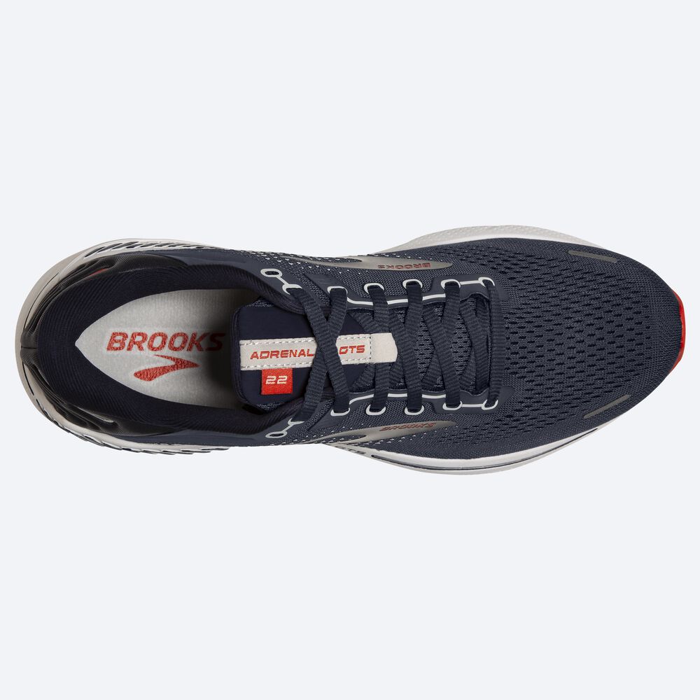 Brooks Adrenaline GTS 22 Löparskor Herr Marinblå | CDI-956083