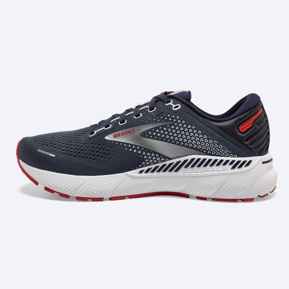 Brooks Adrenaline GTS 22 Löparskor Herr Marinblå | CDI-956083