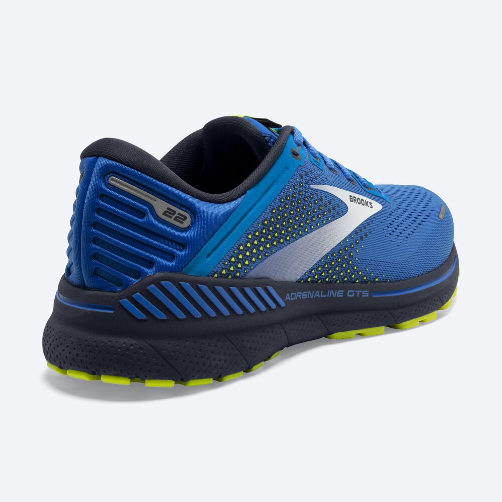 Brooks Adrenaline GTS 22 Löparskor Herr Blå | IPR-405128