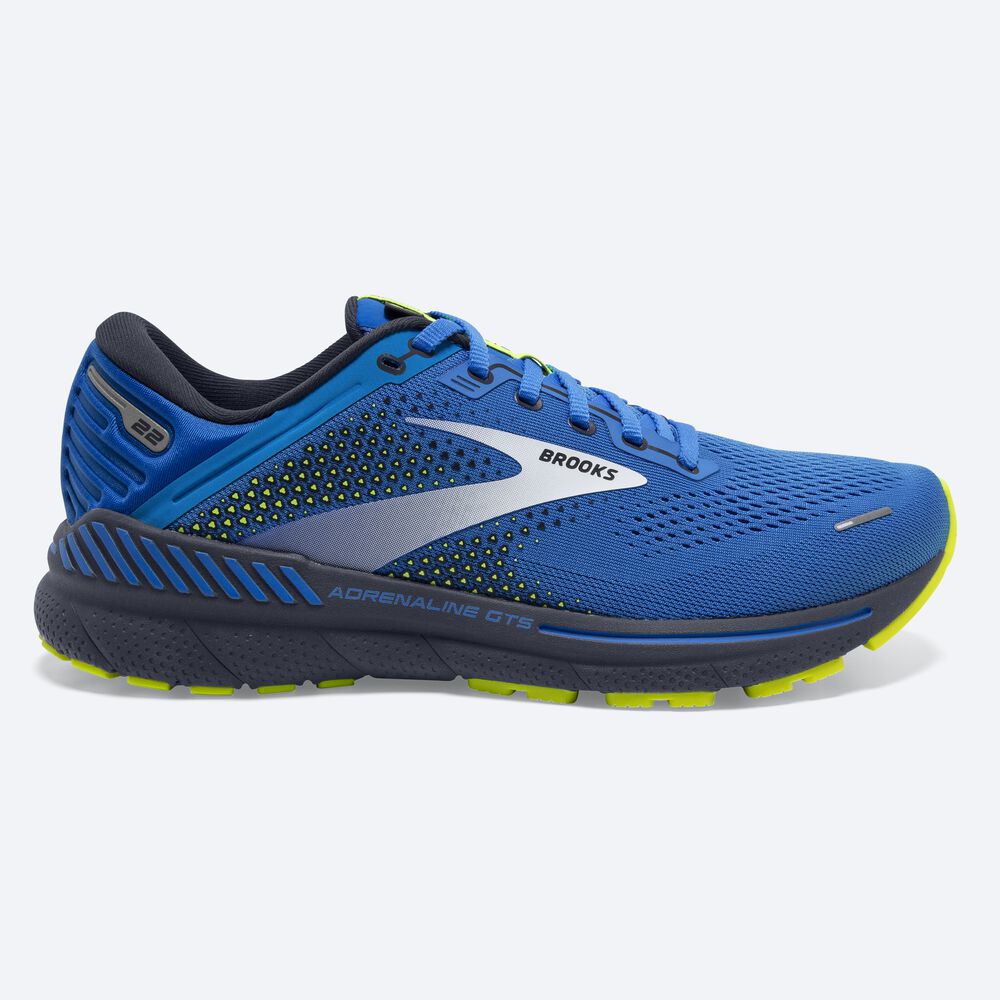 Brooks Adrenaline GTS 22 Löparskor Herr Blå | IPR-405128