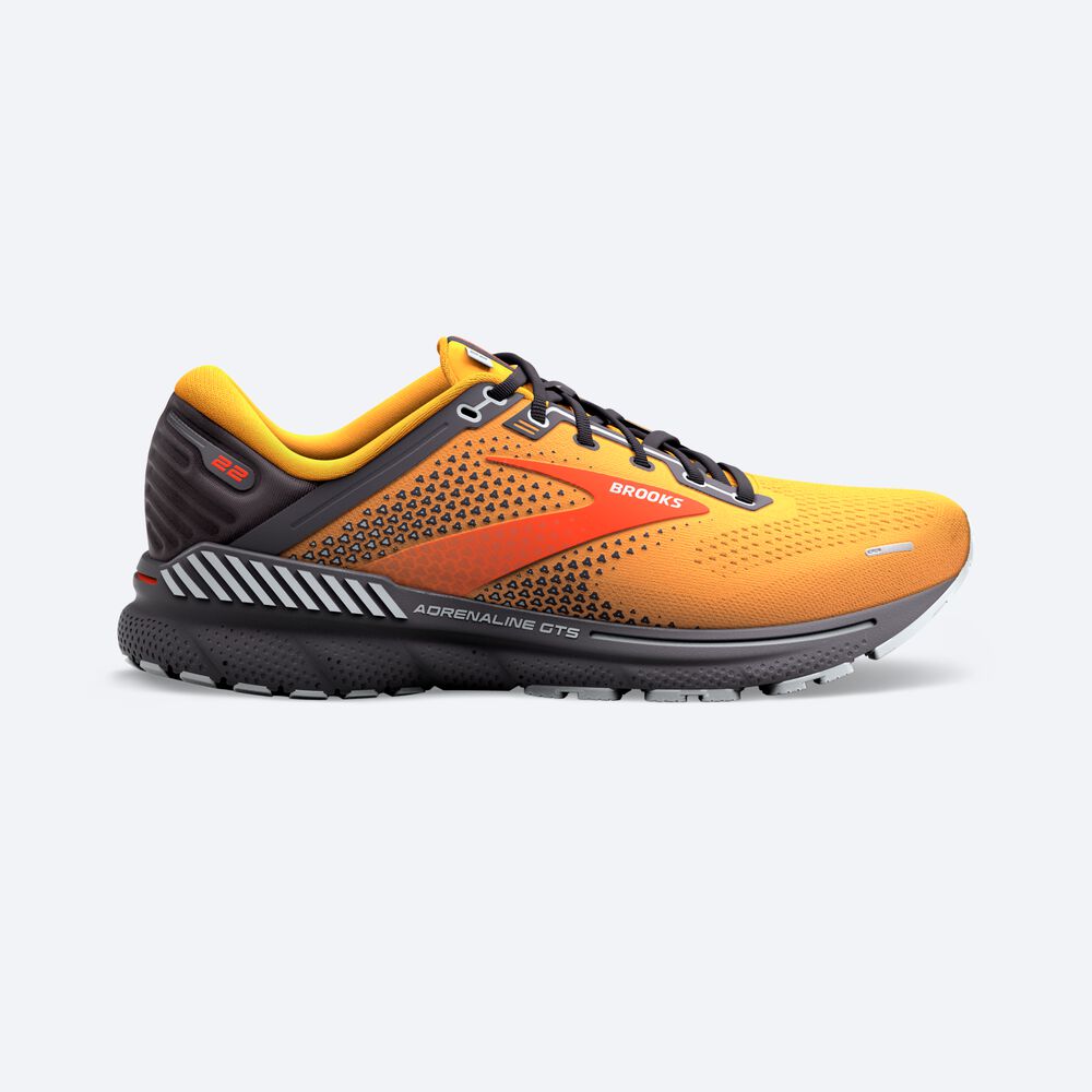 Brooks Adrenaline GTS 22 Löparskor Herr Orange | ZTQ-276891