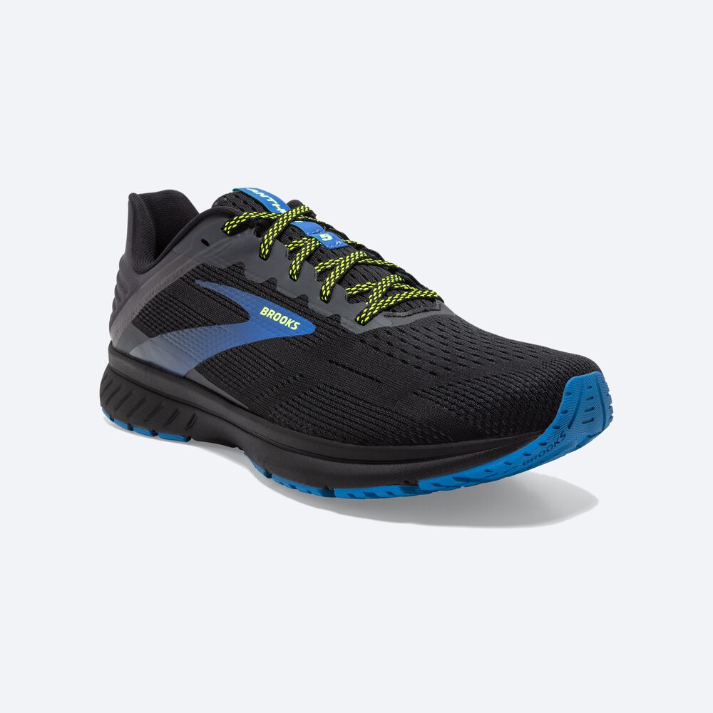 Brooks Anthem 5 Löparskor Herr Svarta/Blå | XMG-275180