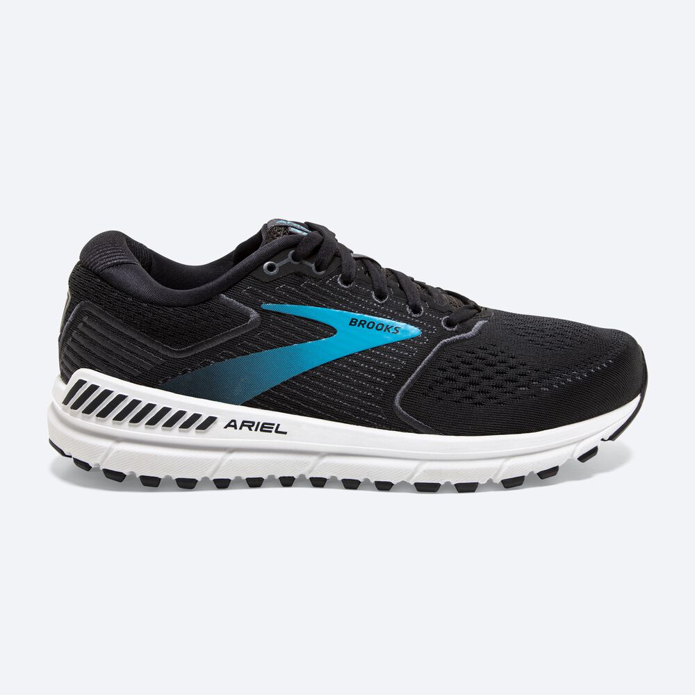 Brooks Ariel \'20 Löparskor Dam Svarta/Blå | KAJ-031962