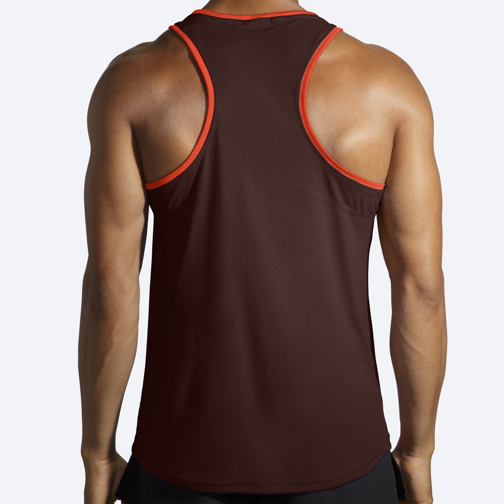 Brooks Atmosphere Singlet Linnen Herr Koppar | VCO-698502