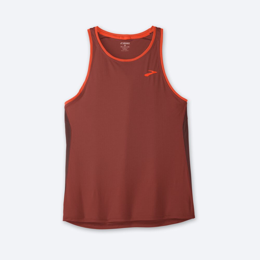 Brooks Atmosphere Singlet Linnen Herr Koppar | VCO-698502