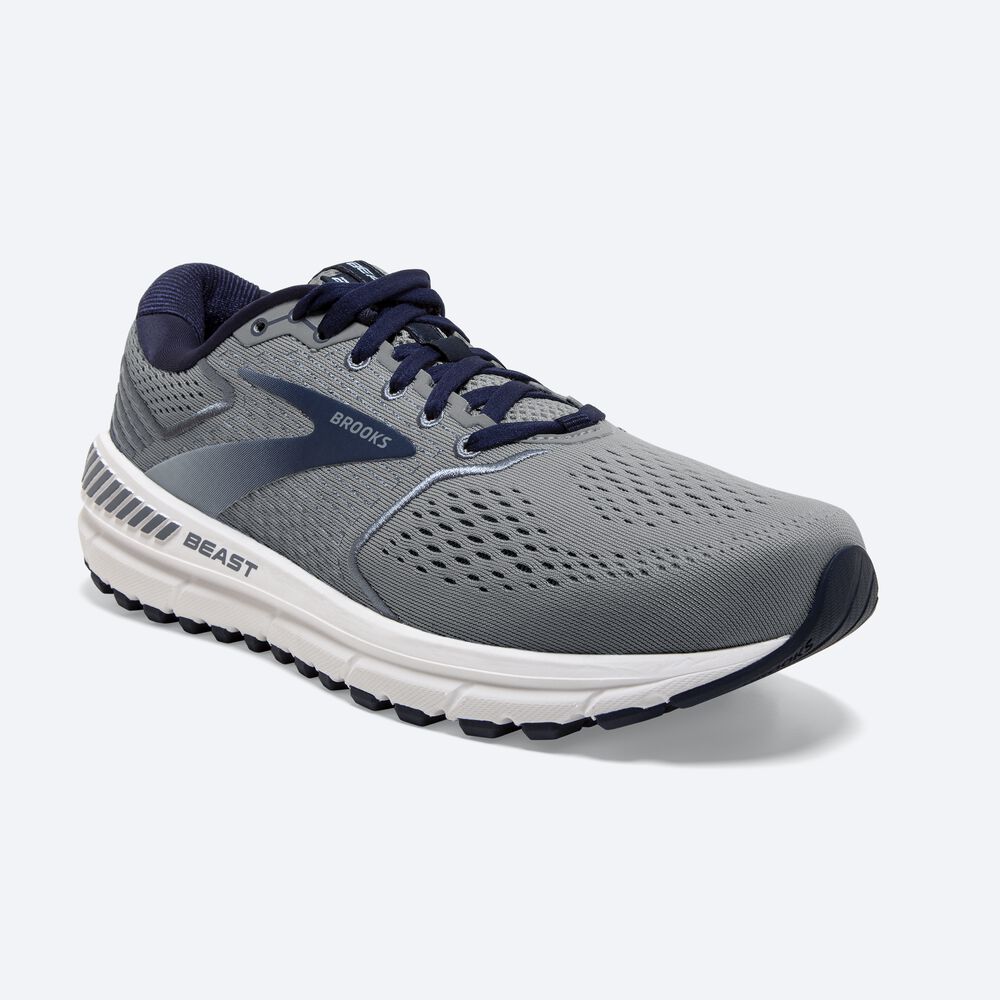 Brooks Beast '20 Löparskor Herr Blå/Grå/Marinblå | EAW-652478