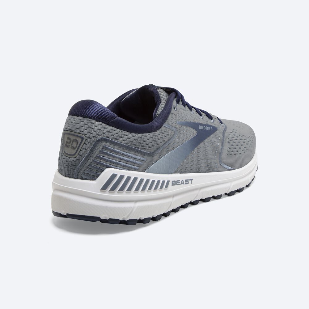 Brooks Beast '20 Löparskor Herr Blå/Grå/Marinblå | EAW-652478