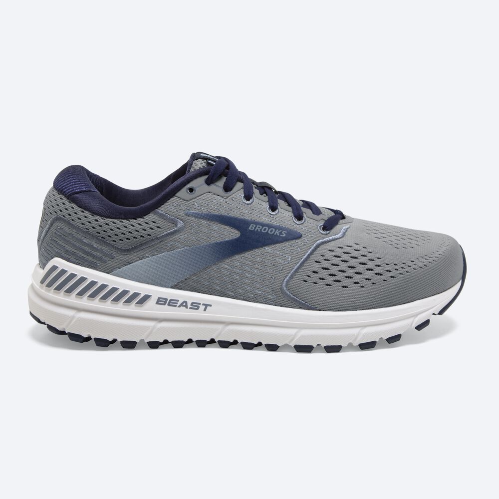 Brooks Beast \'20 Löparskor Herr Blå/Grå/Marinblå | EAW-652478