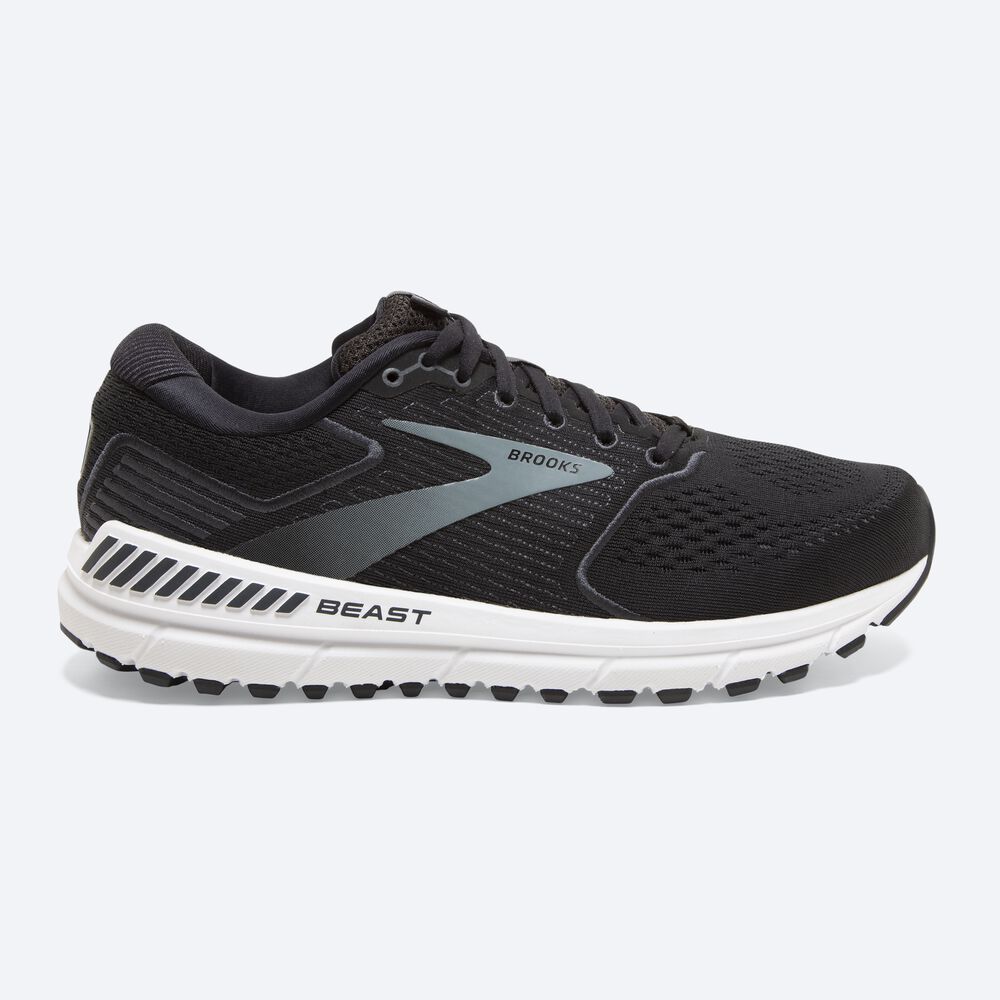 Brooks Beast \'20 Löparskor Herr Svarta/Grå | FDN-386529