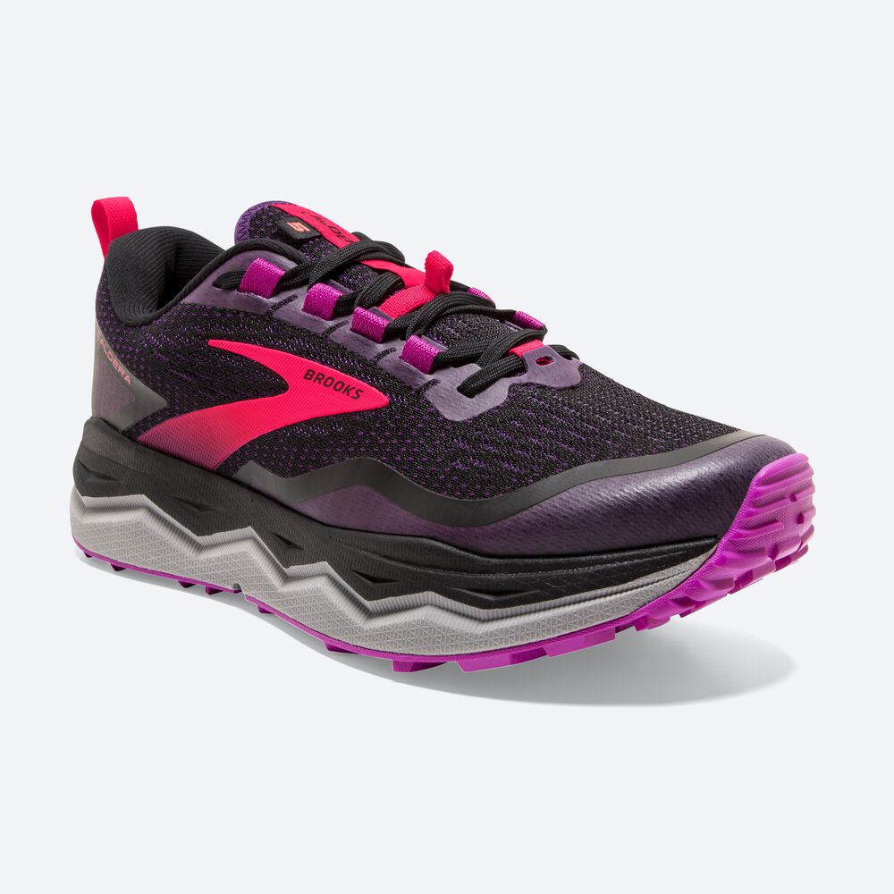 Brooks Caldera 5 Trailskor Dam Svarta/Lila | KFP-159372