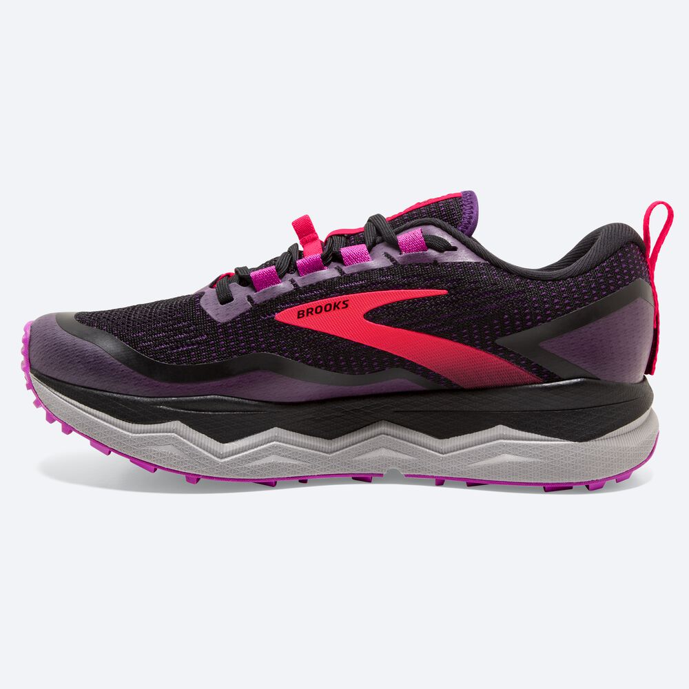 Brooks Caldera 5 Trailskor Dam Svarta/Lila | KFP-159372