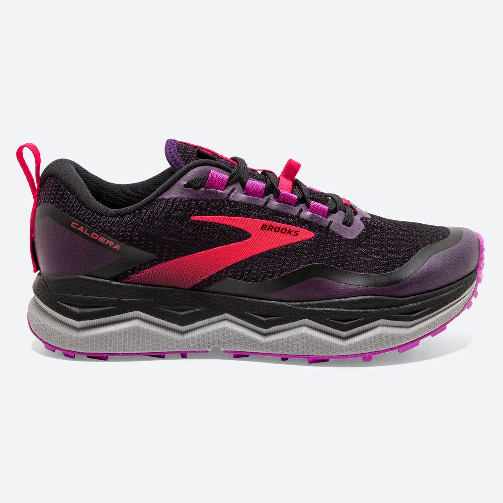 Brooks Caldera 5 Trailskor Dam Svarta/Lila | KFP-159372