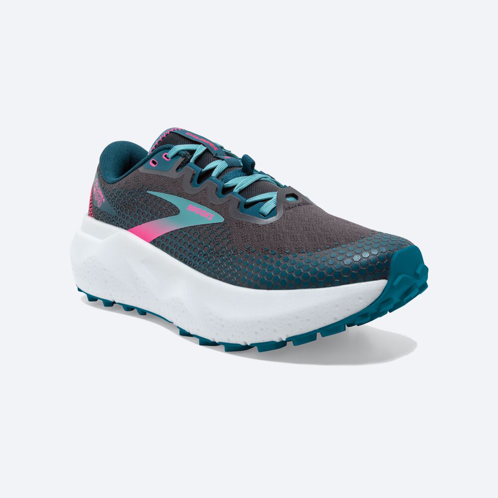 Brooks Caldera 6 Trailskor Dam Blå Korall/Rosa | DLP-409157