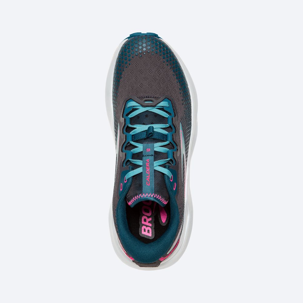 Brooks Caldera 6 Trailskor Dam Blå Korall/Rosa | DLP-409157