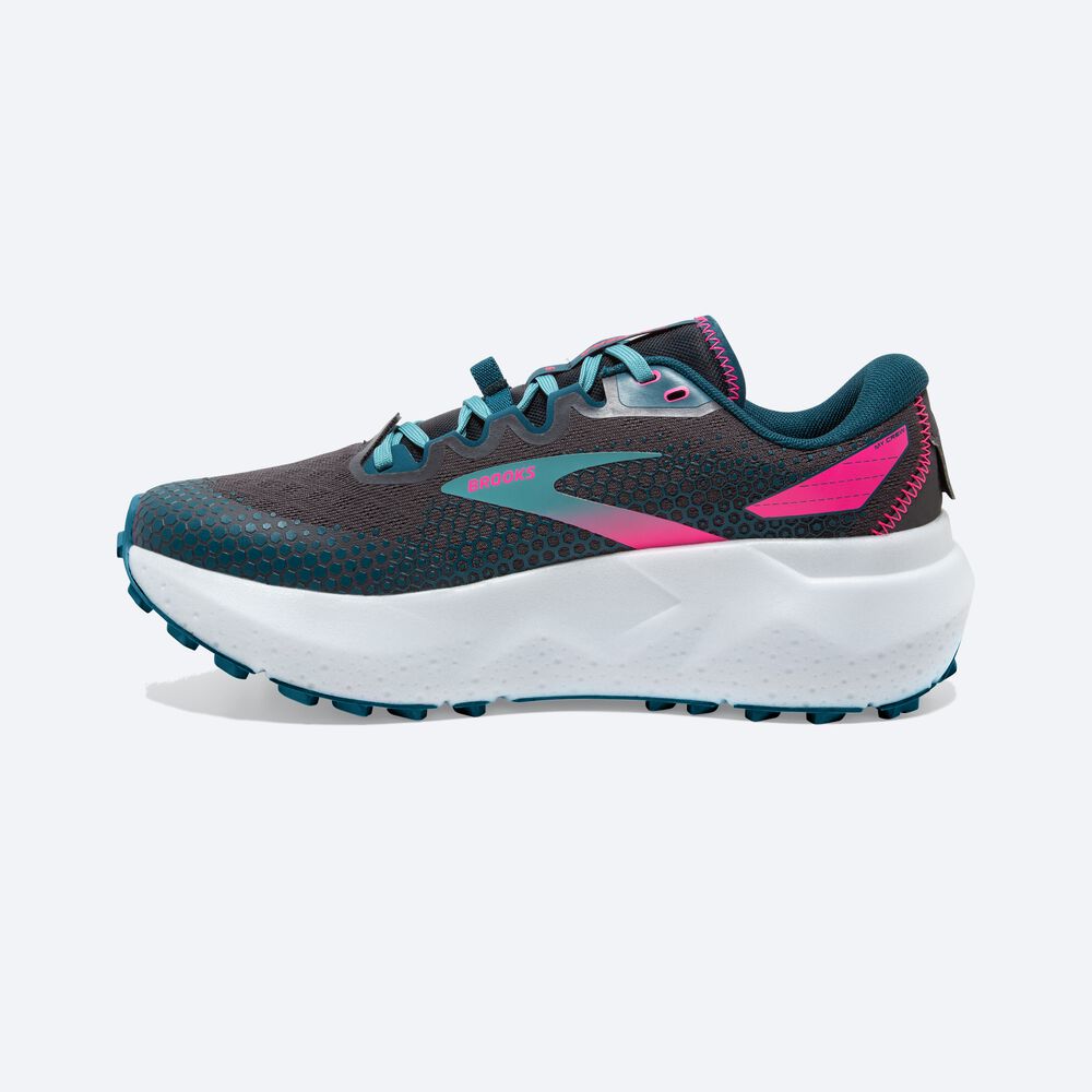 Brooks Caldera 6 Trailskor Dam Blå Korall/Rosa | DLP-409157