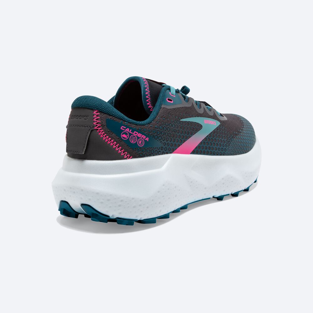 Brooks Caldera 6 Trailskor Dam Blå Korall/Rosa | DLP-409157