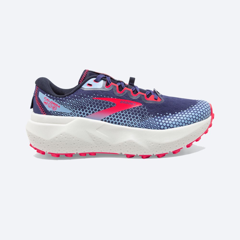 Brooks Caldera 6 Trailskor Dam Mörk/ Rosa | GHD-316058