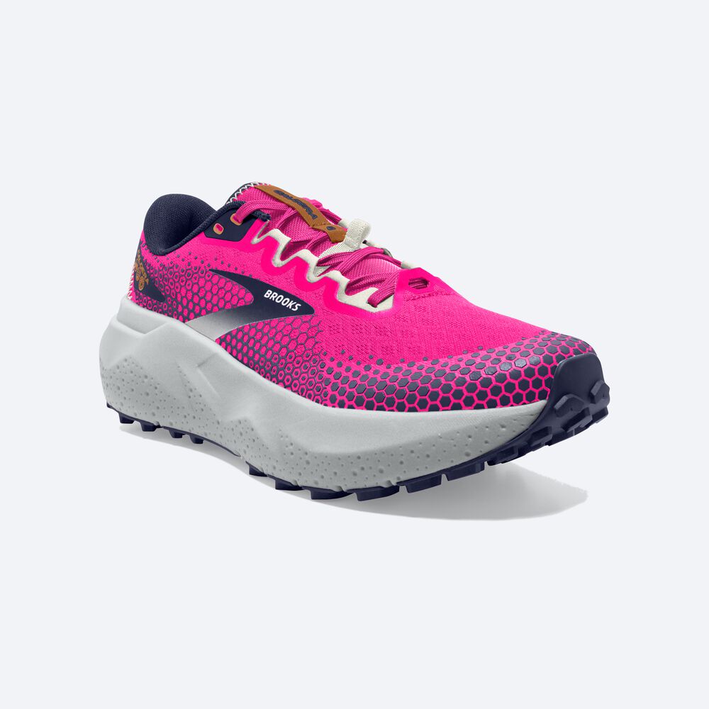 Brooks Caldera 6 Trailskor Dam Rosa/Marinblå | IDK-812349